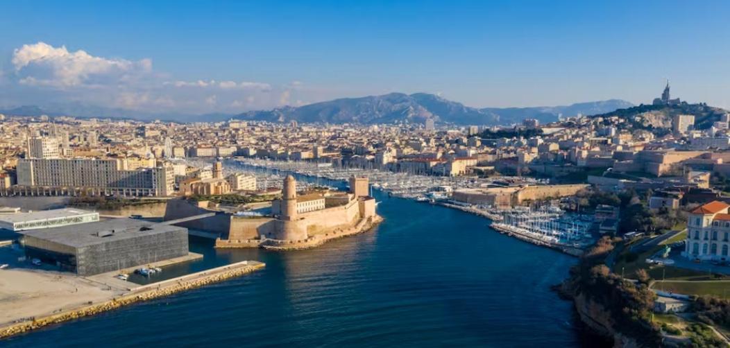 Vue Mer Le Panoramique Vieux-Port De Marseille Exterior photo